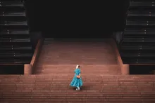 Woman on a Stage