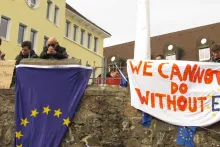 Pro European Protesters