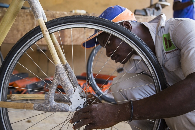 Handmade myboo Bamboo Bikes