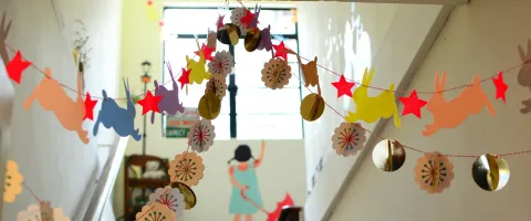 Beautifully decorated Hallway