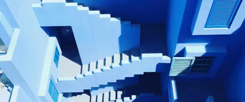 Blue Stairs