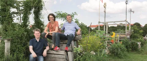 Gründungsteam von Diversicon: René Kuhlemann, Sally Maria Ollech und Dirk Müller-Remus © TheHundert Vol. 10 Berlin – Jasper Kettner