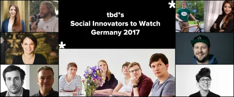 tbd* Social Innovators To Watch Germany 2017
