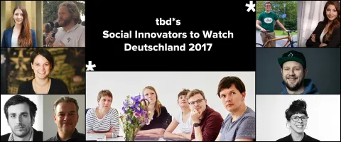 tbd* Social Innovators To Watch Deutschland 2017