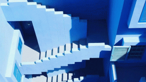 Blue Stairs