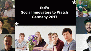 tbd* Social Innovators To Watch Germany 2017