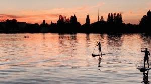 Stand Up Paddler in Berlin