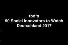 tbd Social Innovators To Watch Deutschland 2017